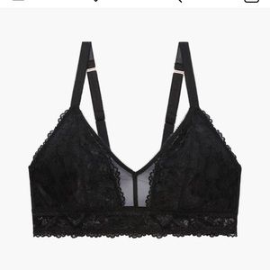 Savage X Fenty Floral Lace Mesh Bralette